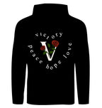 V Rose Premium Hoodie