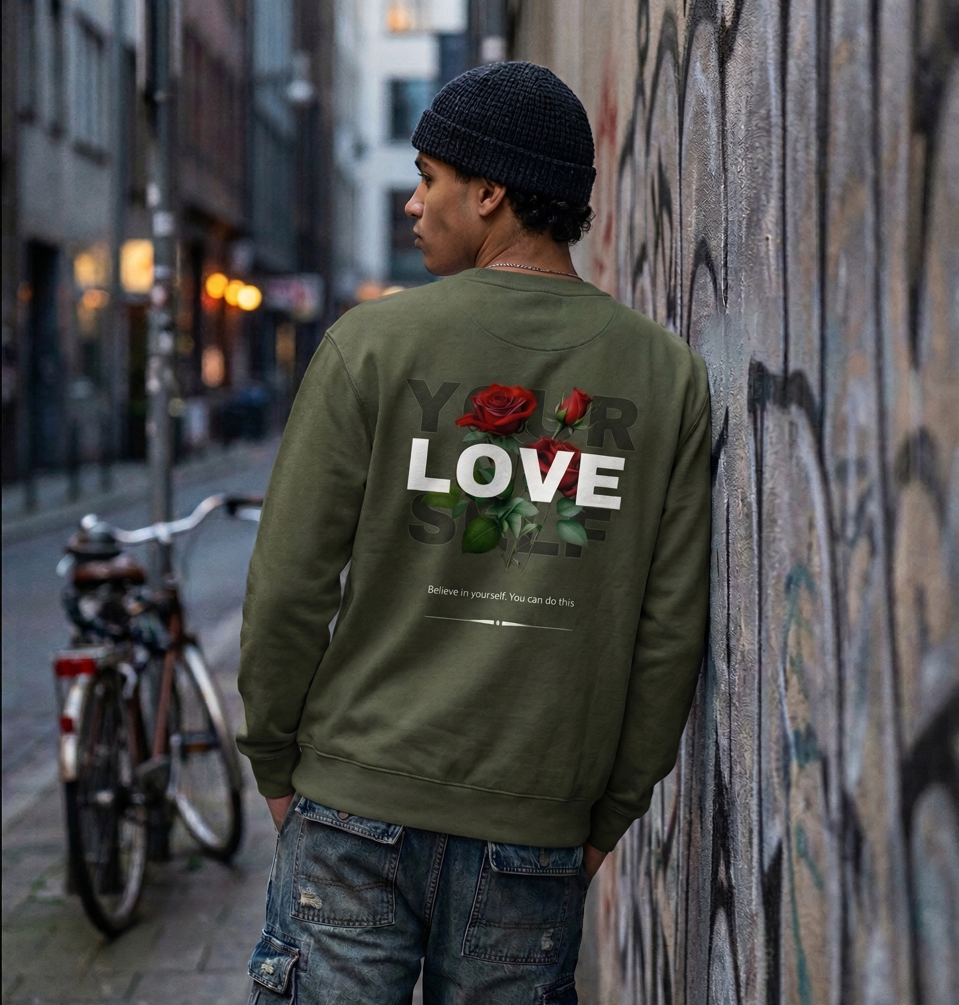 LOVE YOUR SELF – Premium Organic Crewneck