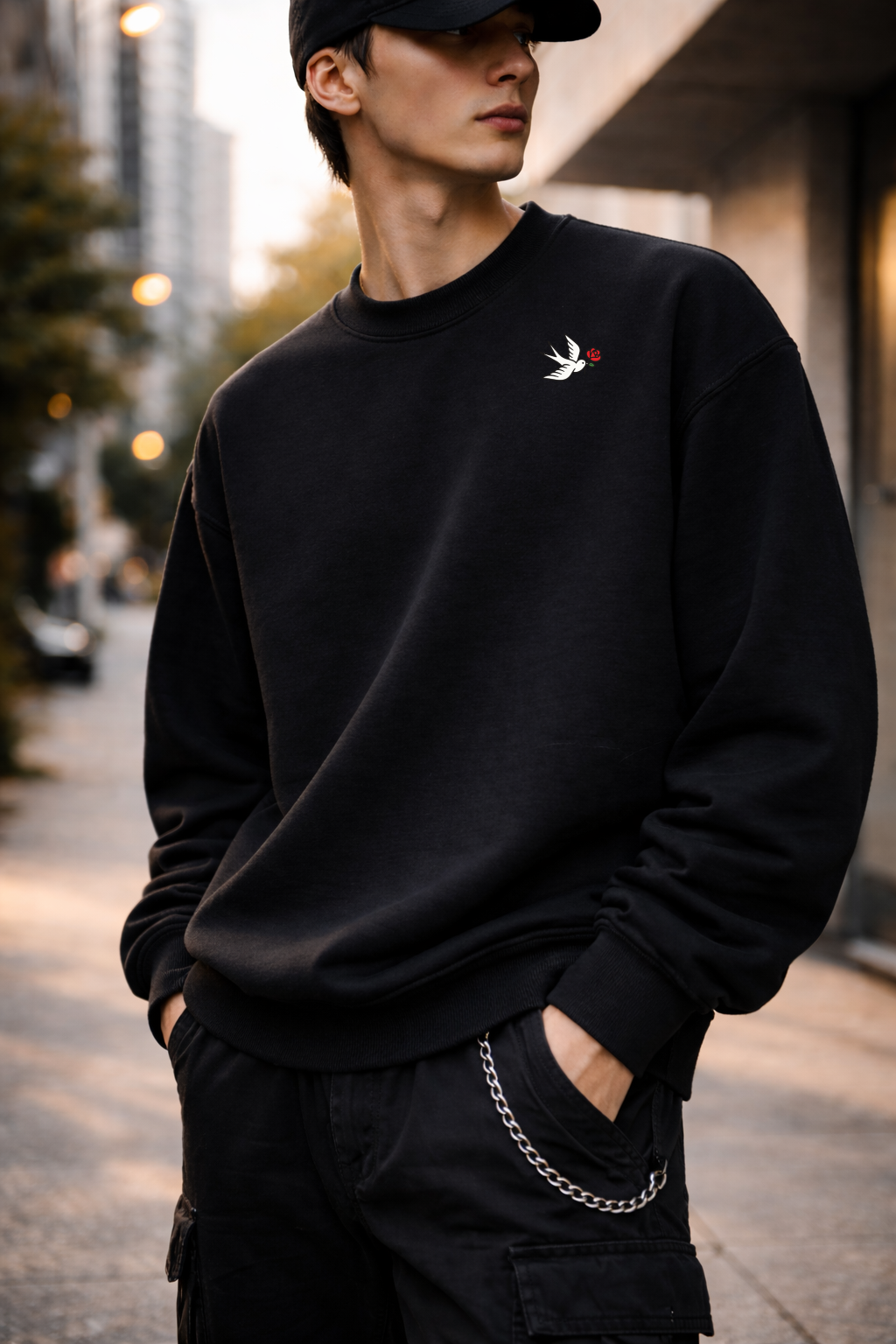 VICTORY ROSE Crewneck