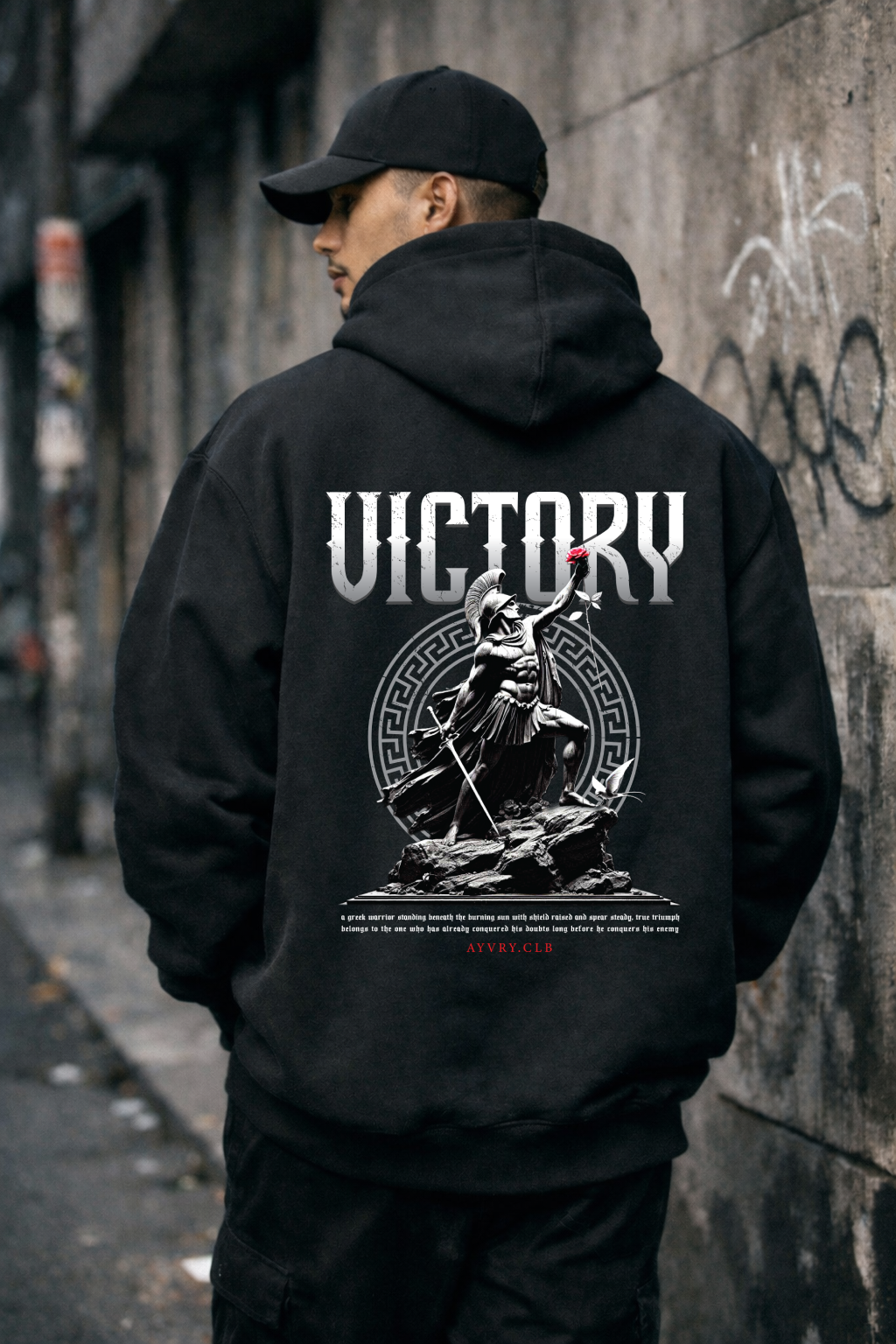 VICTORY Oversize Hoody – Urban Statement Piece